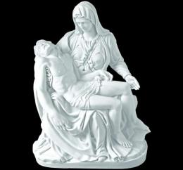 SYNTHETIC MARBLE PIETÀ OF MICHELANGELO URN